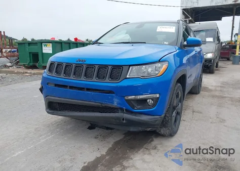 2019 Jeep Compass Altitude 4X4 z USA, uszkodzony, nr VIN 3C4NJDBBXKT750388